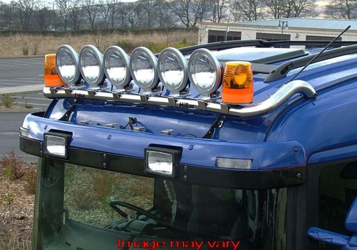 RVS HiBar voor Scania 4/R Serie Slaapcabine | Hoge Montage