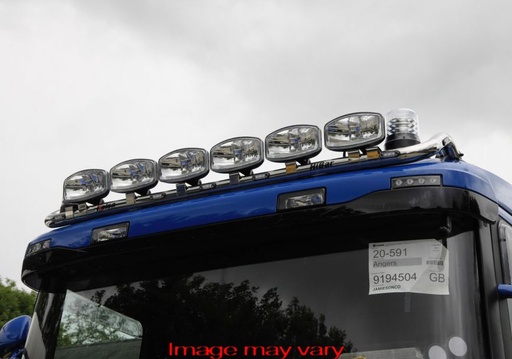 RVS HiBar voor Scania 4/R Serie Slaapcabine | Lage Montage