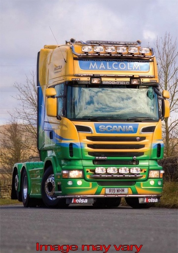 RVS MiniBar voor Scania R2 met Hoge Bumper