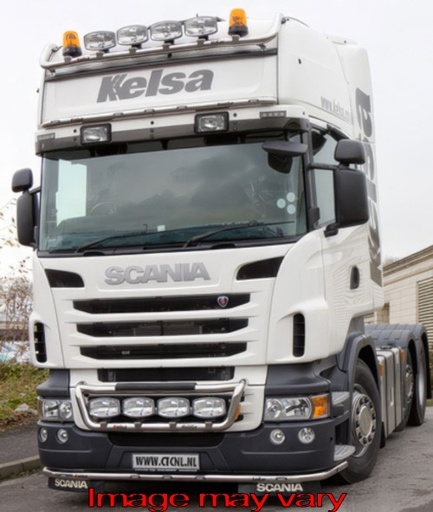 RVS Multibar voor Scania R2 met Hoge Bumper