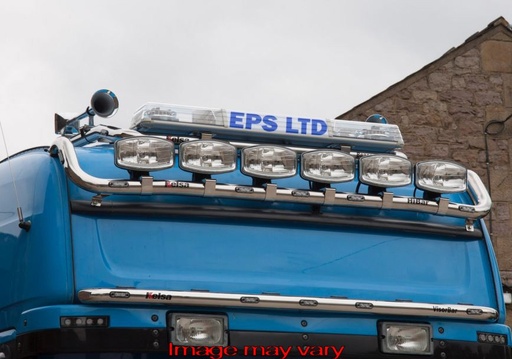 [STS10] RVS gepolijste Beacon Bar drop down Scania R serie Topline