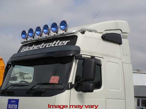 Aluminium HiBar voor Volvo FM(X) tot 2021 Globetrotter & FH1/2/3 Globetrotter | Breed Model | Drop-Down