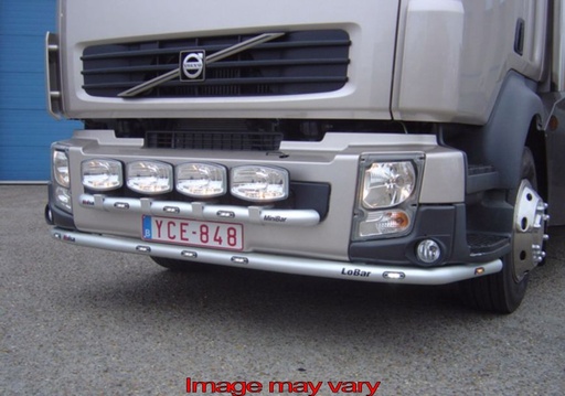 [VLA04/A] Aluminium LoBar voor Volvo FL 2007+ | 7 Oranje LEDs
