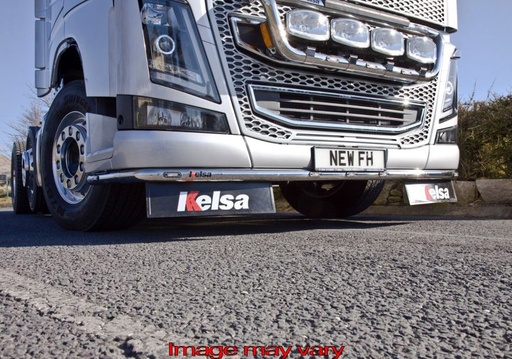[VLA20/A] Aluminium LoBar met ORANJE led Volvo FH4/FM EURO 6