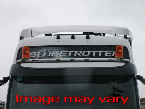[VVA02/A] Aluminum VisorBar for Volvo FM/FH3 | 5 Amber LEDs