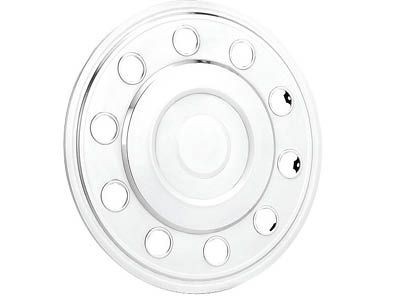 [270700261R] RVS standaard "klik"-wieldop achteras 16"