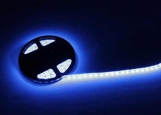 [2607035292] LED strip BLAUW 4,8W 60LED p/m 5m 24V (deelbaar)