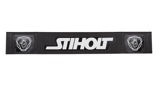 [1507025038G] Mudflap Rear Bumper "Stiholt" with Griffin | 250x38cm