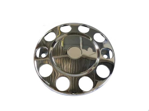 [2707525C30] Closed Center Wheel nut Protector Ring 22.5" with Circle for Aluminum Rims | 10x335mm