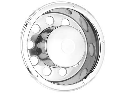 [270752AR] Deluxe Wielscheel RVS 22,5" Achter-as - 52AR