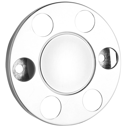 [2707575100] RVS opstapring GESLOTEN 17,5 inch 6 gaats (stalen velg)