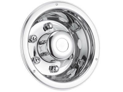 [2707579R] Deluxe wieldop achter 17,5 inch RVS EXTRA DIEP