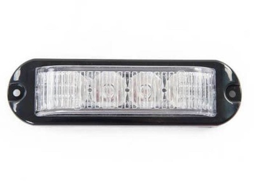 [26076350142] 180° LED-FLITSER 4-LED oranje