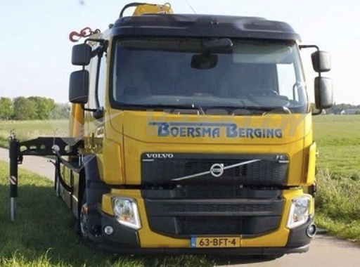 [15082504083] Frontplaat Volvo FE4 in Volvo Winter white