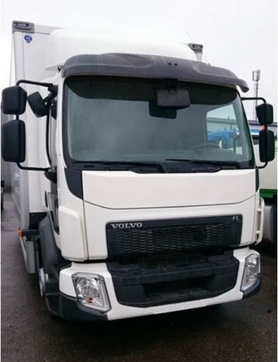[15082504084] Frontplaat Volvo FL4 & 4B/5 in Volvo Winter white