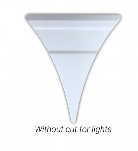 [1506000245] Set of Mudguard Wedges for Scania NextGen without Lightholes