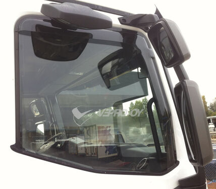 [1505086060] Side Window Deflectors for Renault T Series | Tape Mounting