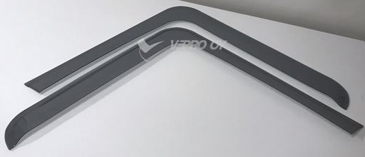 [1506086070] Side Window Deflectors Long Model for Scania NextGen | Tape Mounting