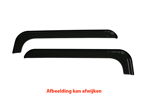 [1503086120] Side Window Deflectors Short Model for MAN TGE & Volkswagen Crafter 2017+ | Tape Mounting