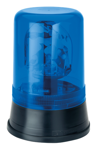 [260759524B] AEB "595" 24V zwaailicht - Blauw lampglas