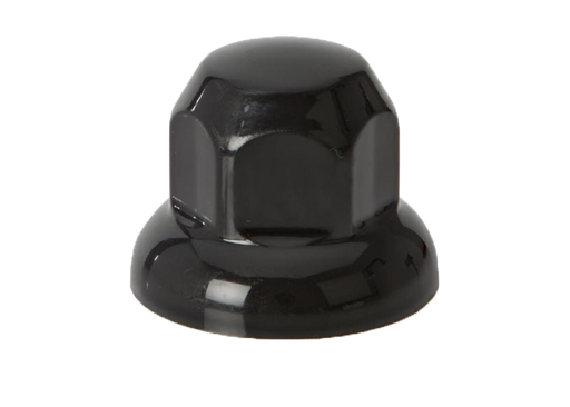 [2707403300] 20-Pack Plastic Wheel Nut Covers Black | Ø33mm