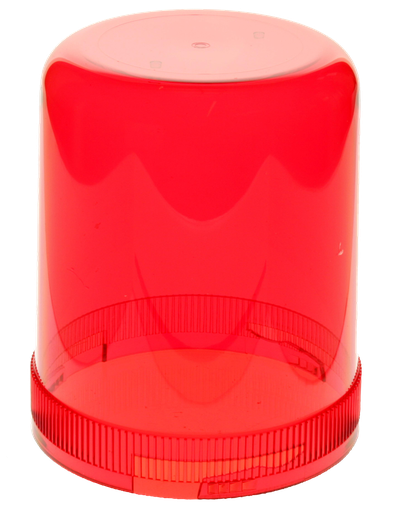[260759524R1] Red Lens for AEB 590/595 Beacon Light