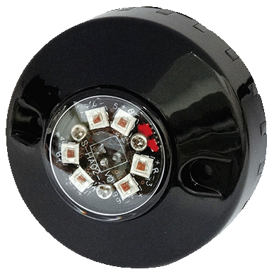 [2607800213-W] Hide-Away LED Strobe Light  - White