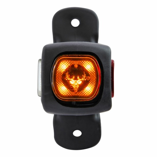 [2607900001] Sidemarker Rubber Arm Freedom LED 3 Colors - Left