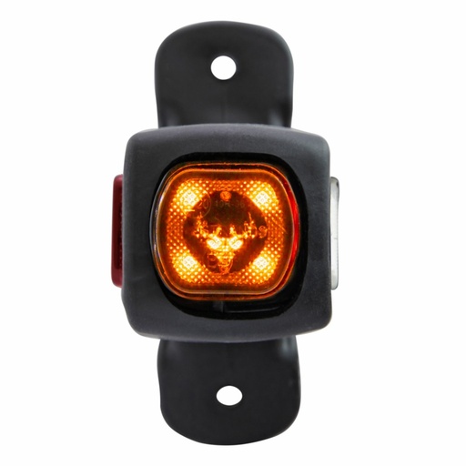 [2607900002] Sidemarker Rubber Arm Freedom LED 3 Colors - Right