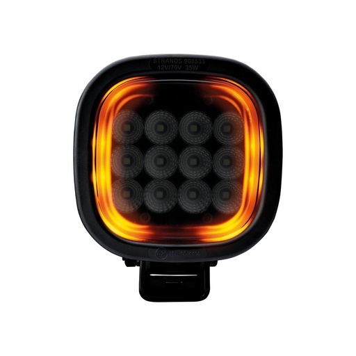 [2607908533] President LED work light 35W with Amber Position Light