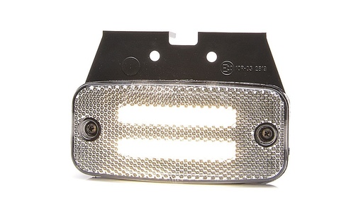 [2607820139] LED markeerlamp 'Two lines' Wit - 12-24V