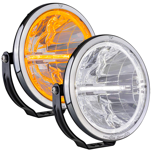 [2607270922] Ambassador 9" Full LED Driving Light 10-32V