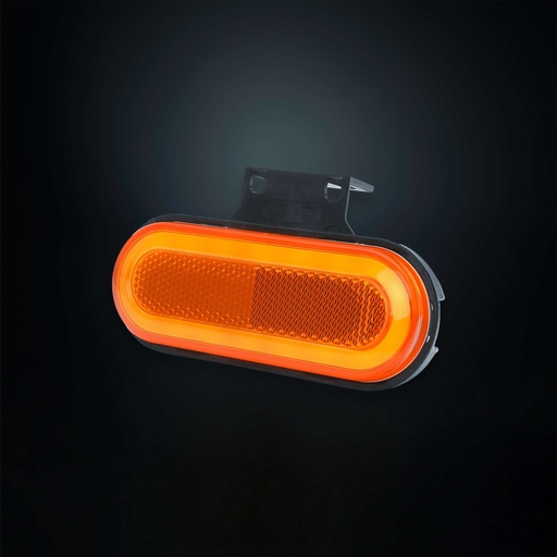 [2607800530] LED Zijmarkeringslicht Extra Smal | Oranje