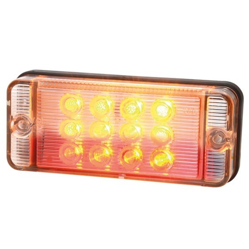 [2607800272] Mini 3-Kamerlicht LED 12-24V - Helder Glas