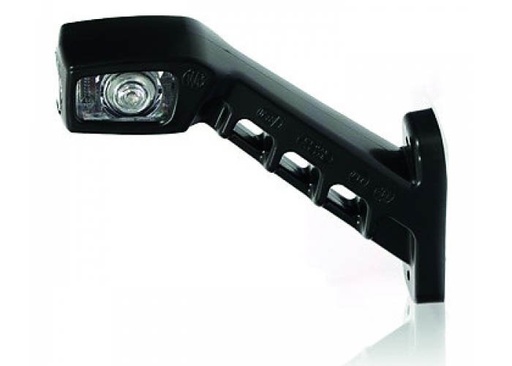 [2607800361H] Side marker/Position light with long rubber arm | Right
