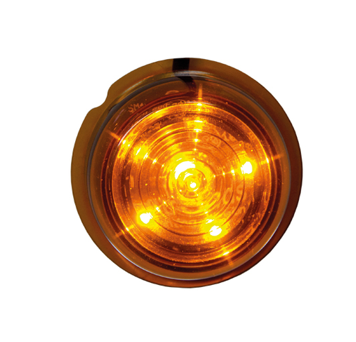 [2607800400-2] Viking LED Unit 6 LEDs 12-24V | Amber Lens
