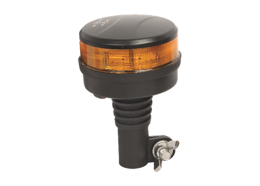 [2607809051] LED flitslamp oranje - stangmontage