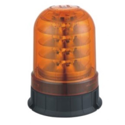 [2607809056] LED Beacon 12-24V Amber | 3-Point Mounting