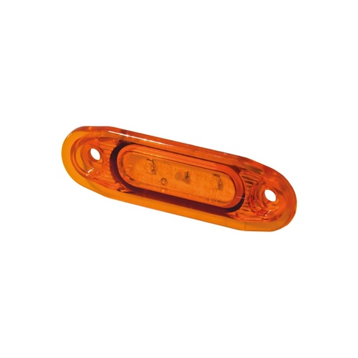 [2607810022] 3-LED SLD Marker Light | Amber 12-24V