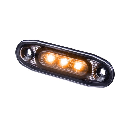 [2607810027] Dark Knight Ultra Slim Marker Light | Amber