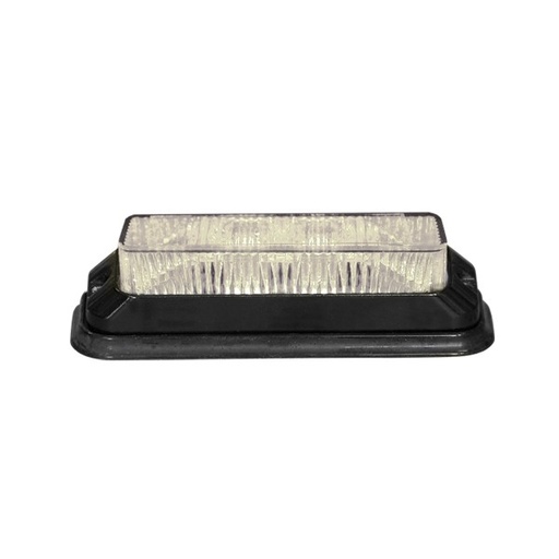 [2607850165HP-W] 4-LED "HP FLASH" Strobe/Warning Light White 12-24V