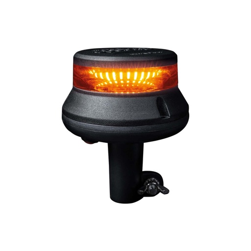 [2607850934] Cruise Light LED Beacon Warning Light | Pole Mounting | Smoked Lens | Ø110mm