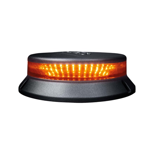 [2607850954] Cruise Light LED Beacon Warning Light with Amber Lens | Surface Mounting | Ø165mm