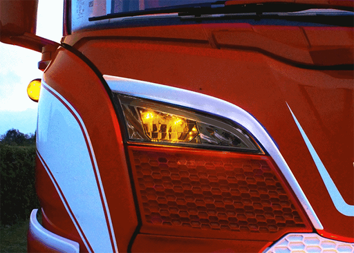 [2606240883] DUO LED Position Light for Grille Driving Light Scania R/S NextGen 2023+