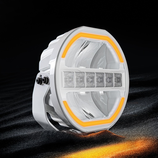 [2607270949] Siberia Skylord 9" Full LED Driving Light - White