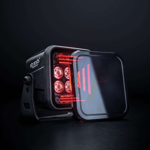 [2607809255] Dark Knight Fortex Work Light Red