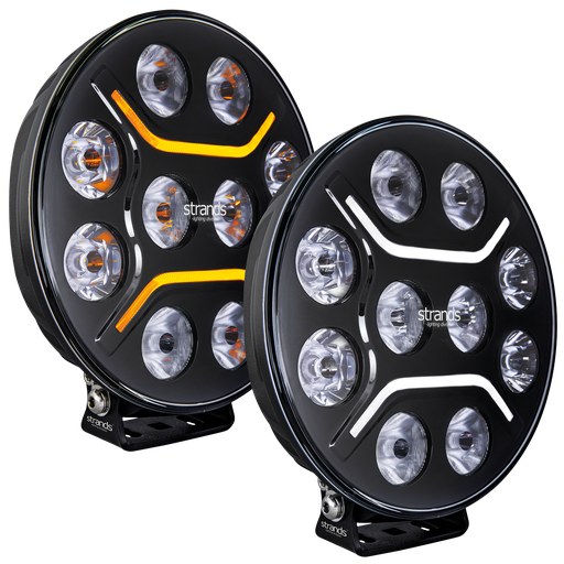[2607270928] Dark Knight Intense 9" Full LED Driving Light