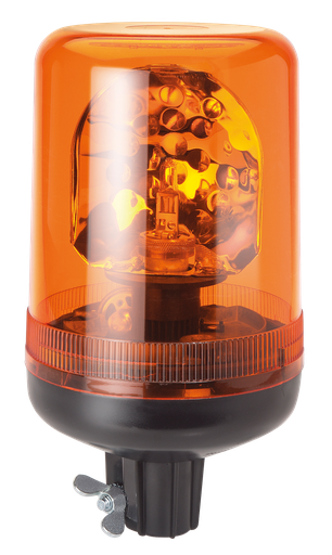 [260759024O] AEB "590" Beacon 24V with Amber Lens