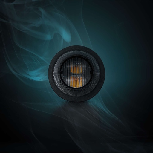 [2607850419] Dark Knight Gloria warning light smoked lens
