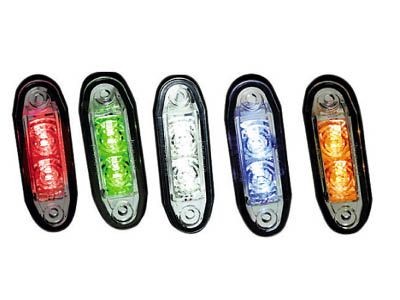 [260703005A] Boreman LED Position Light - Amber